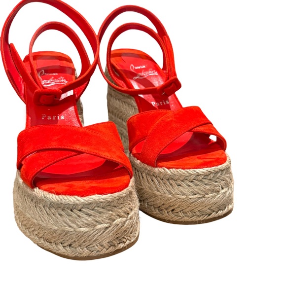 Christian Louboutin Mariza Zeppa 130 Sandals - Picture 3 of 4